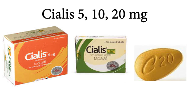 Cialis 5-10-20 mg